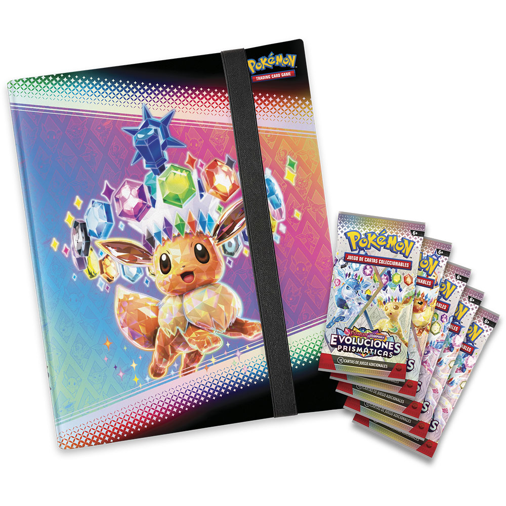 Contenido de la coleccion Album Evoluciones Prismaticas