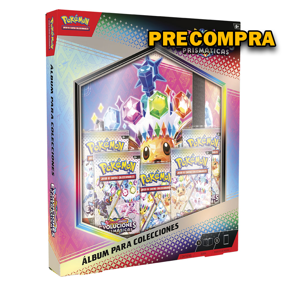 Coleccion Album Evoluciones Prismáticas en español