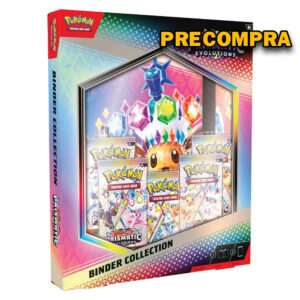 Coleccion Album Prismatic Evolutions en inglés